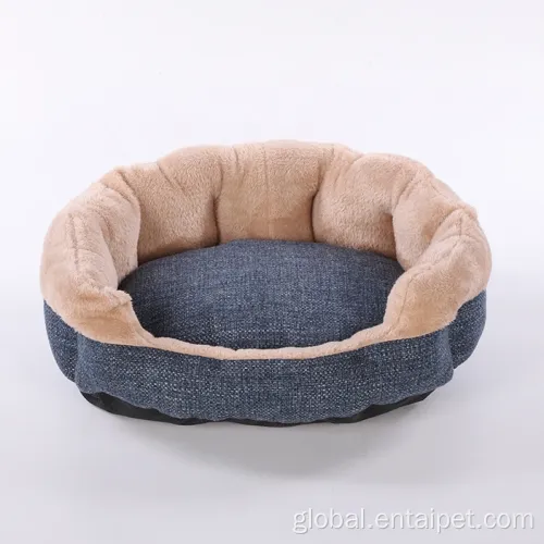Durable Warm Pet Bed Fabric Material Soft Product Warm Pet Bed Wholesale Factory